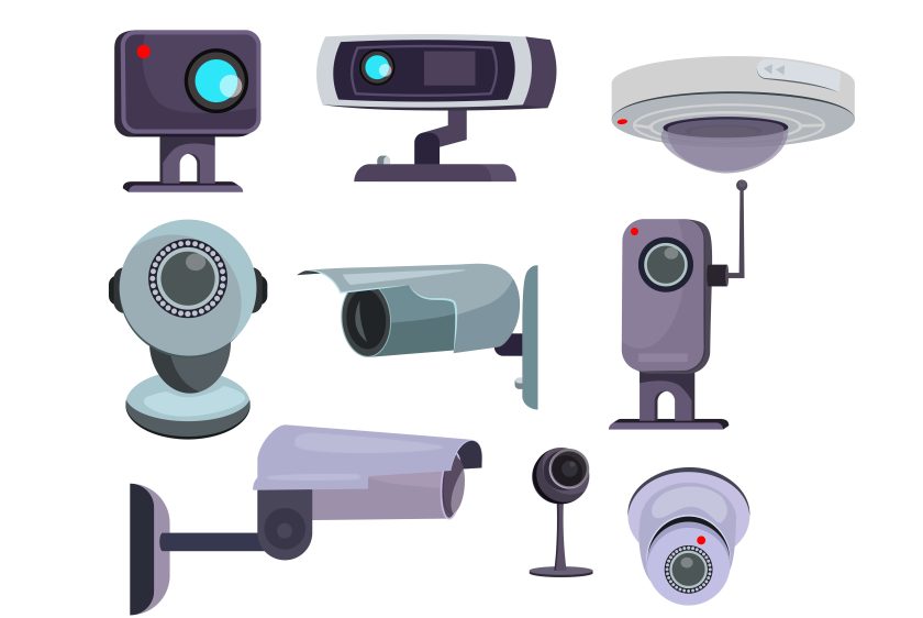 different types of CCTV Cameras